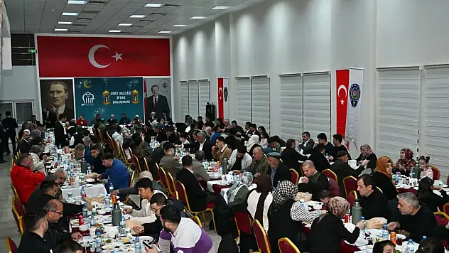 Bakan Şimşek, Siirt İl Emniyet Müdürlüğü'nde Şehit ve Gazi Aileleriyle İftar Programında Buluştu