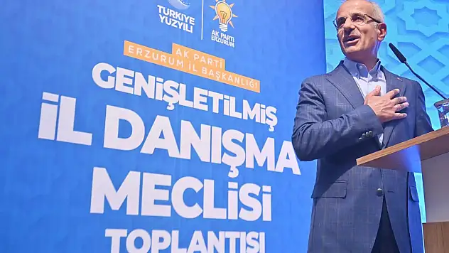 Bakan Uraloğlu'ndan Erzurum'a Hızlı Tren Müjdesi