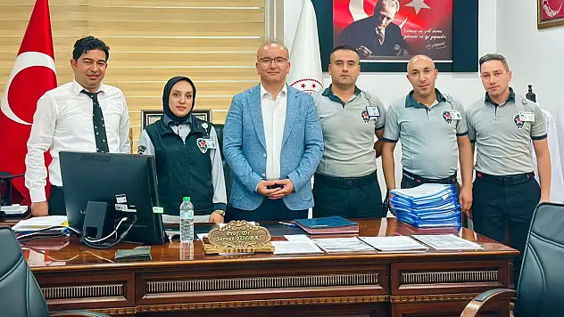 Başhekim Yolbaş'tan Güvenlik Personeline Teşekkür