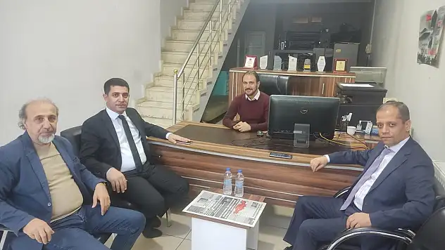 Basın İlan Kurumu Diyarbakır Şube Müdürü Hasan Kutay'dan Siirt Basınına Ziyaret