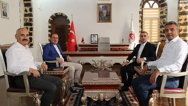 Başkan Özcan'dan Siverek Kaymakamı Musa Aydemir'e Ziyaret