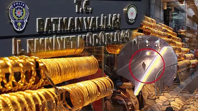 Batman'da ''Komiseriz'' deyip kuyumcuda 1.2 milyonluk vurgun yaptılar