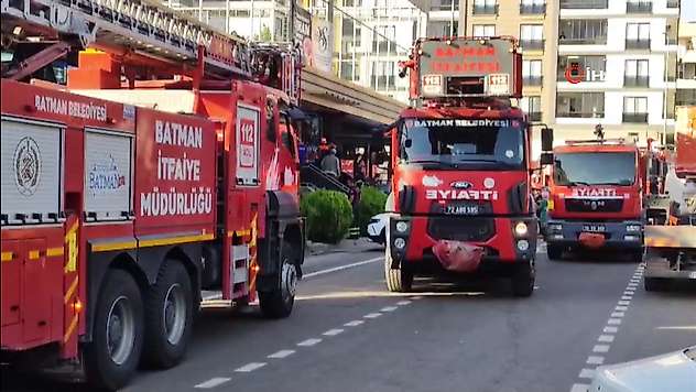 Batman'da Spor Salonunda Yangın! Yaklaşık 30 Kişi Mahsur Kaldı