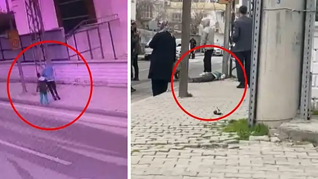 Batman'da Yolda yürürken akıma kapıldı: 14 yaşındaki çocuğun dehşet anı kamerada