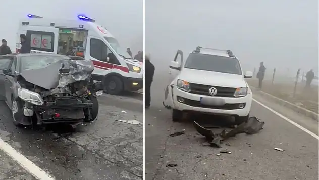 Batman'da zincirleme trafik kazası: 2'si ağır 14 yaralı