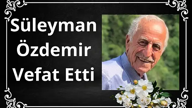 Batman Eski Belediye Başkanı Özdemir, Yaşamını Yitirdi