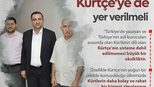 Batman Milletvekili Serkan Ramanlı: Sağlık Bakanlığı Sisteminde Kürtçe'ye de Yer Verilmeli