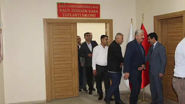 BAYKAN İLÇESİNDE MUHTARLAR GÜNÜ KUTLAMASI 