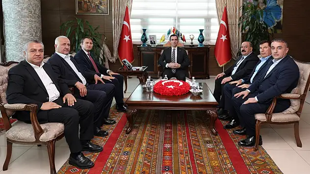 Baykan ve Kurtalan Heyeti Bitlis Valisi Karakaya'yı Ziyaret Etti