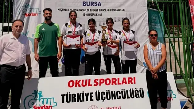 Baykanlı Öğrenciler Okul Sporları Bocce Türkiye Şampiyonası'nda  Üçüncü Oldu