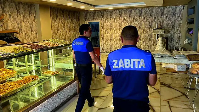 Bayram Öncesi Tatlı İmalathanelerine Denetim