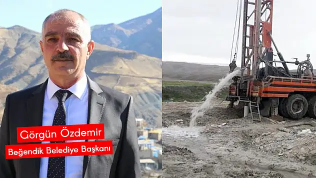 BEĞENDİK BELDESİNDEKİ SU SIKINTISI GİDERİLDİ