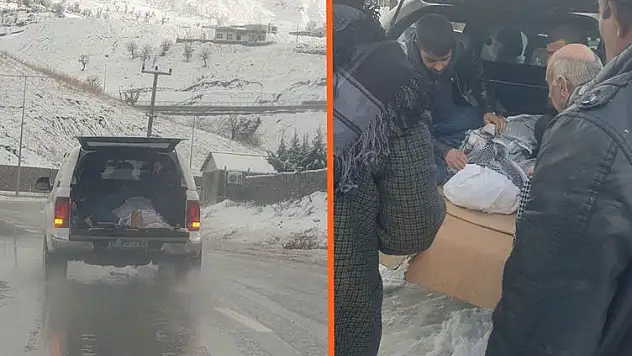 Belediye Araç Vermedi, Cenaze Bagajda Taşındı!