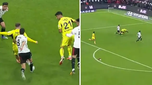 Beşiktaş - Fenerbahçe derbisinde Kerem Aktürkoğlu ve Duran pozisyonları tartışma yarattı: Ünlü yorumcular hemfikir oldu