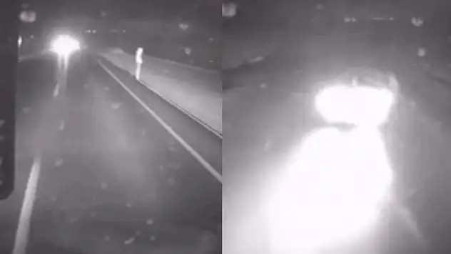 Bir ailenin yok olduğu kaza anı kamerada