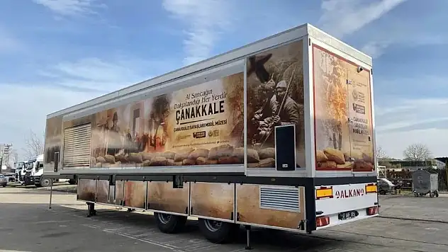Çanakkale Muharebeleri Mobil Müzesi Siirt'te!