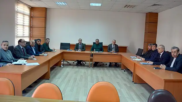 Canpolat, İlçe Müdürleriyle Kurumun Hizmetlerini ve Planlarını Görüştü