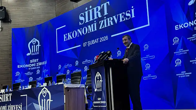 Cevdet Yılmaz'dan Siirt'e net mesaj: ''Bahane kalmadı, yatırım zamanı''