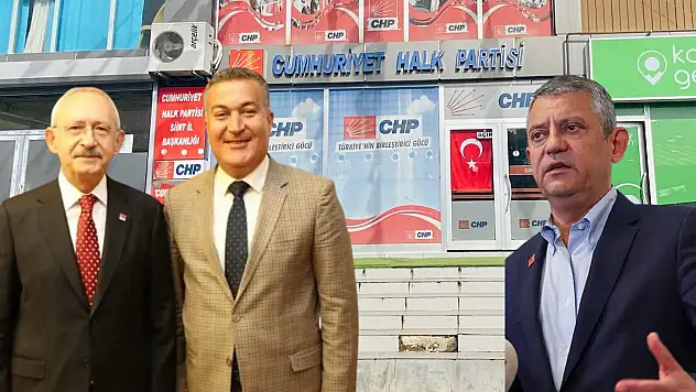 CHP'de Siirt İl Örgütü Tarafını Belli Etti! Kılıçdaroğlu'ndan Yana Tutum Sergiledi