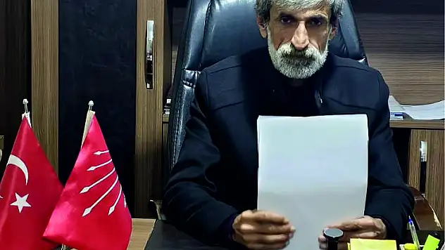 CHP Kulp İlçe Başkanından Sert Tepki