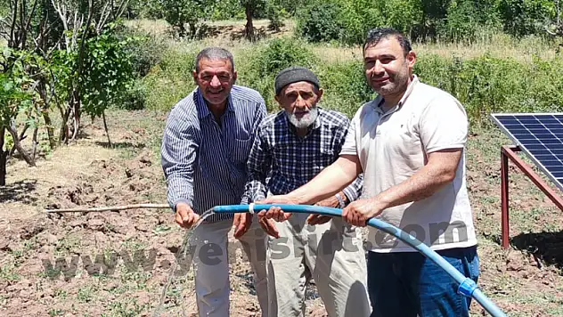 ÇİFTÇİLER BEDAVA SULAMA YÖNTEMİNİ BULDULAR