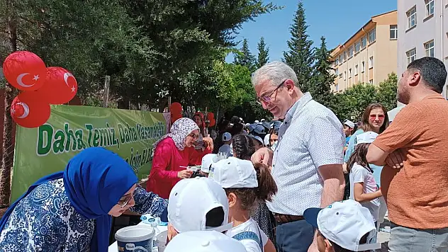 Çocuklar Hem Eğlendi Hem de Çevre Bilinci Kazandı