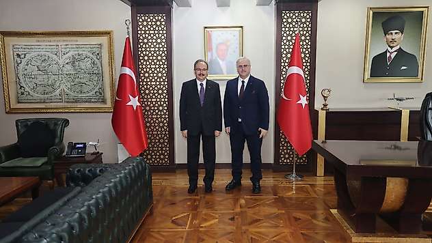 Cumhurbaşkanı Danışmanı Cengizhan Başaran'dan Siirt Valisi Kızılkaya'ya Ziyaret