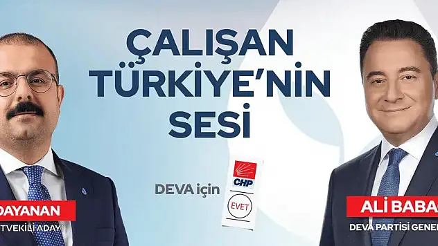 Dayanan'dan Ali Babacan'ı Karşılamaya Davet