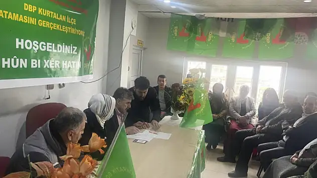 DBP KURTALAN İLÇE EŞBAŞKANLARI BELLİ OLDU