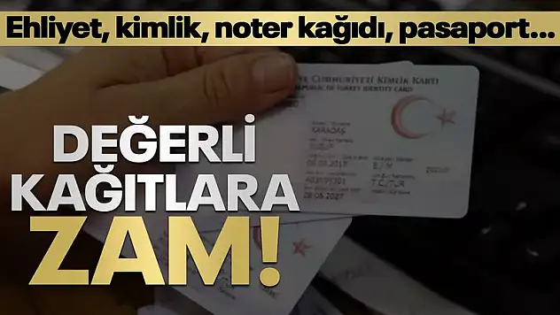 Değerli Kağıtlarda Zamlandı!