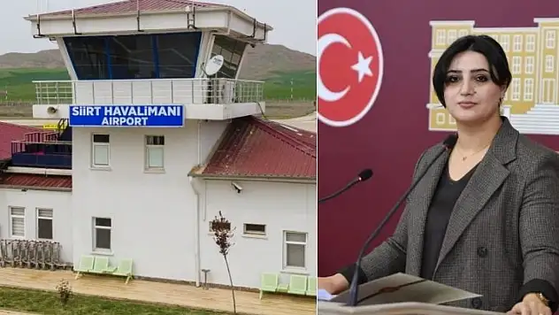 DEM Parti Siirt Milletvekili Sarıtaş'tan Siirt Havalimanı İçin Soru Önergesi: '3 Ay Denildi, 8 Aya Uzadı'