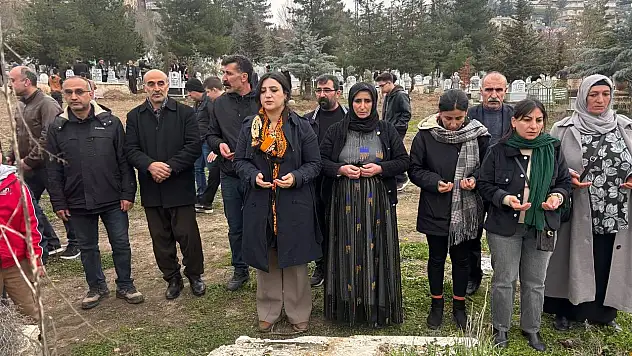 DEM Parti Siirt Milletvekili Sarıtaş'tan bayramda anlamlı mezarlık ziyareti