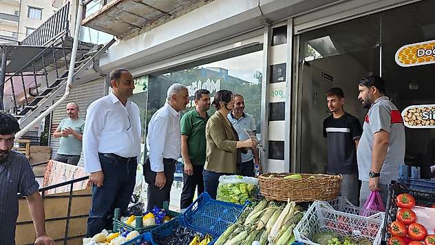DEM Parti ve DBP'den Eruh'ta Esnaf Ziyareti: Talepleri Dinlediler