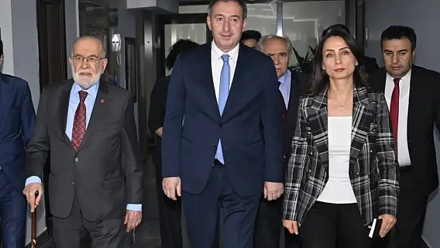 DEM Parti'den Saadet Partisine Ziyaret