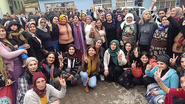 DEM Partili Kadınlardan 8 Mart Etkinliği