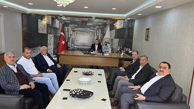 DEMİRKIRAN VE VALİ HACIBEKTAŞOĞLU'NDAN STSO BAŞKANI GÜVEN KUZU'YA ZİYARET