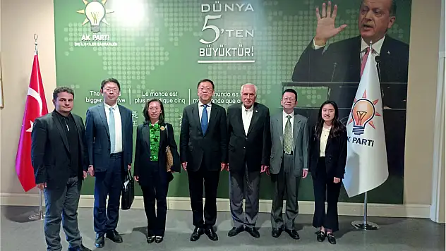 Demirkıran'ın Çin'den Misafirleri Vardı