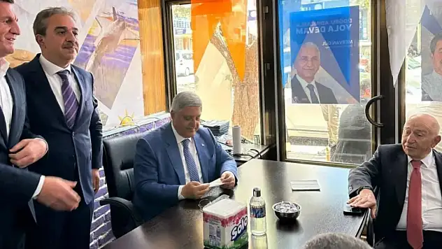 Demiröz ve Özdemir'den Kurtalan'a Ziyaret