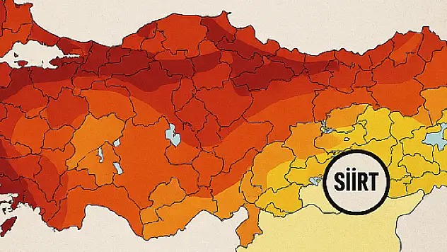 Deprem Haritası Güncellendi, Siirt'in Son Durumu​​​​​​​
