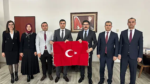 Diyarbakır Bölge İdare Mahkemesi Başkanı, Siirt İdare Mahkeme Başkanı Murat Acar ve Başsavcı Yasin Coşkun'u Ziyaret Etti
