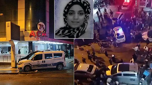Doğumda Hayatını Kaybeden Kadının Yakınları Hastaneyi Bastı