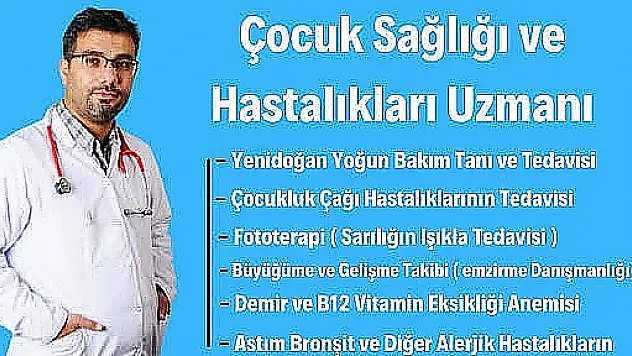 Dr. Fatih Başak, Çocukların Bağışıklığını Güçlendirmenin Yolunu Anlattı