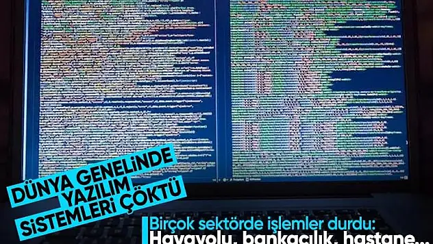 Dünya Genelinde Yaşanan Yazılım Krizinden Siirt'te Etkilendi