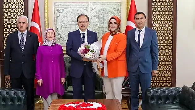 Dünya Nüfus Günü Nedeniyle Vali Kızılkaya'ya Ziyaret