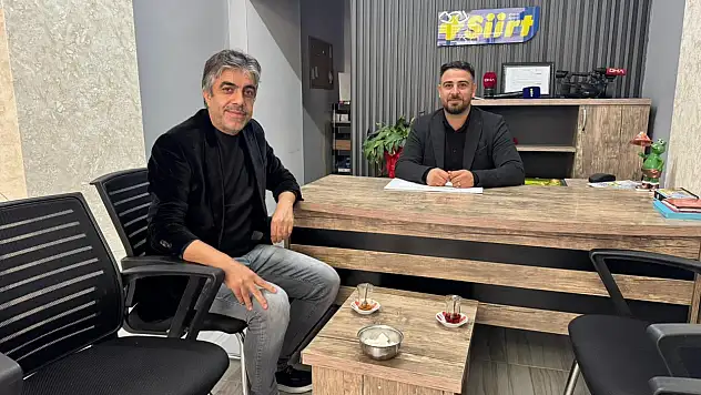 Eğitim Bir-Sen'den Artı Siirt Haber Ajansına Ziyaret