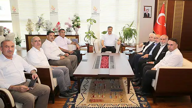 Eğitime Destek Platformu'ndan Siirt Üniversitesine Ziyaret