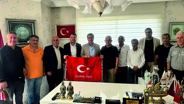 Ekmen'den Mersin Siirtliler Eğitim ve Kültür Vakfı Başkanlığına Ziyaret