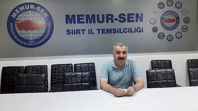 Emekli Memur Sen Siirt Şube Başkanlığı'na Beşir Özyeşil Atandı