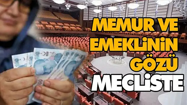Emeklilerin ve Memurların Gözleri Mecliste