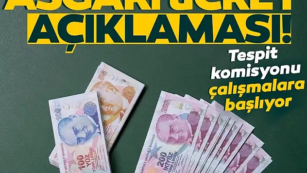 Erdoğan'dan Asgari Ücret Açıklaması